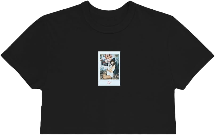 Lisa Women's Official Polaroid Baby T-Shirt, Black T-Shirt | Best Seller