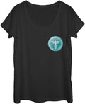 Star Trek Multiple Franchise Starfleet Medical Women's Short Sleeve Tee Shirt T-Shirt | Aesthetic Streetwear