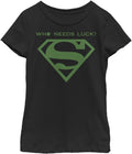 DC Comics Kids' Who Needs Superman Apparel | Premium Quality