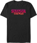 Stranger Things Men's Big & Tall Grunge St Logo Apparel | Aesthetic Streetwear