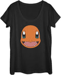 Pokemon Womens Char Filled Head Apparel | Premium Quality