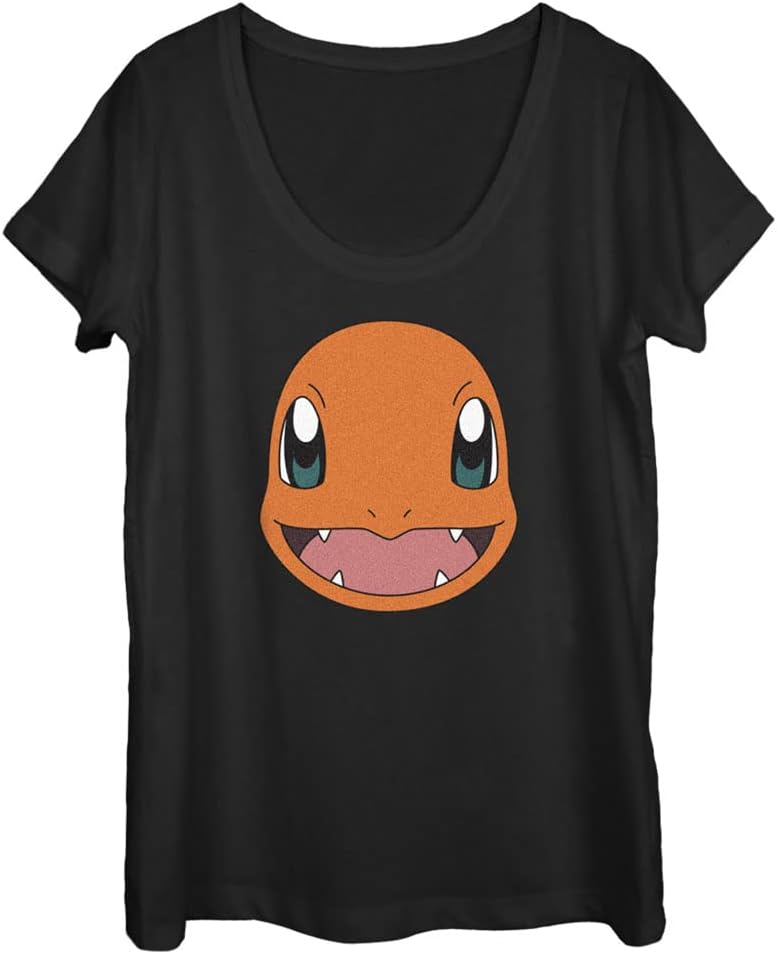 Pokemon Womens Char Filled Head Apparel | Premium Quality