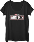 Marvel Logo Women's Short Sleeve Tee Shirt T-Shirt | Aesthetic Streetwear