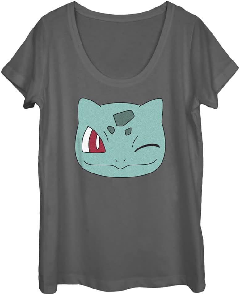 Pokemon Womens Bulbasaur Face Apparel | Trending 2025