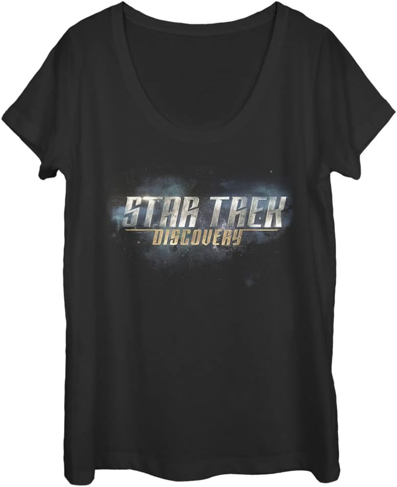 Fifth Sun Star Trek Discovery Logonebula Women's Short Sleeve Tee Shirt T-Shirt | Trending 2025