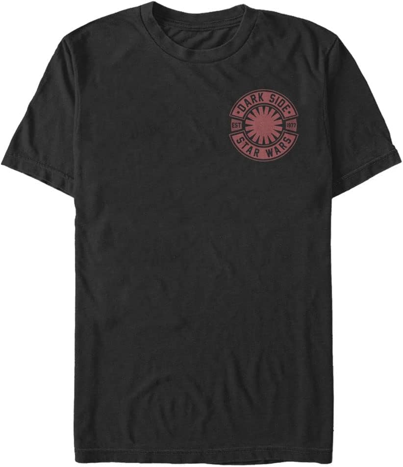 STAR WARS Rise of Skywalker Dark Side Branded Men's Tops Short Sleeve Tee Shirt T-Shirt | Best Seller