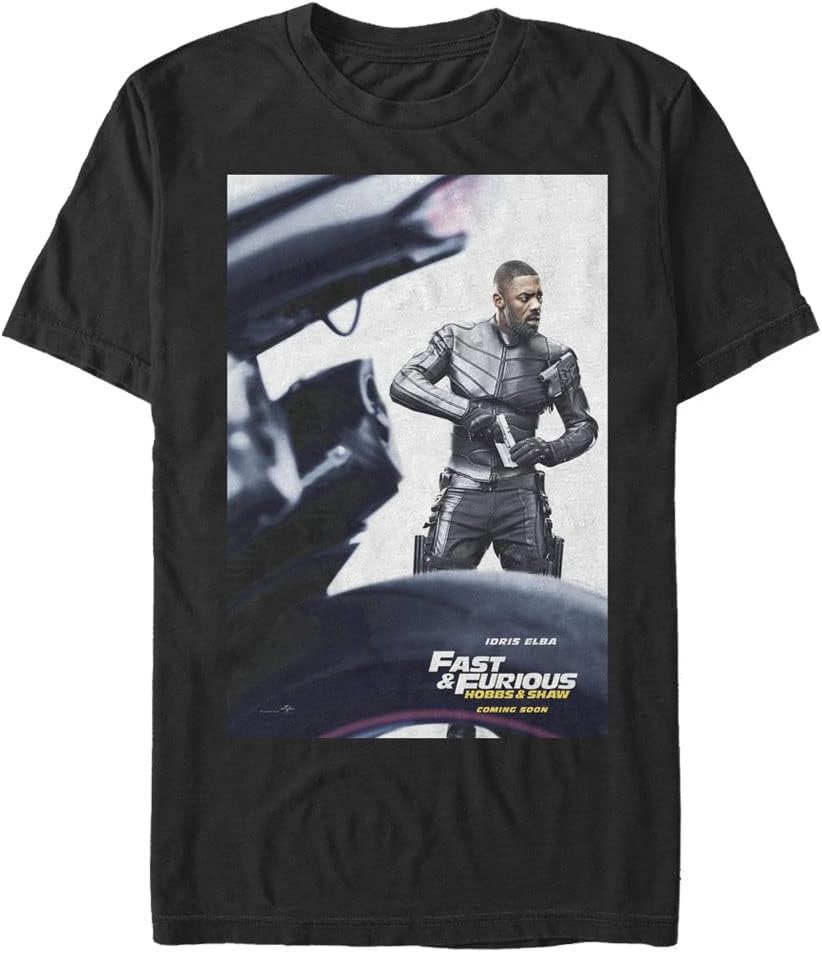 Fifth Sun Big & Tall Fast and Furious Brixton Poster Men's Tops Short Sleeve Tee Shirt T-Shirt | US Viral Style