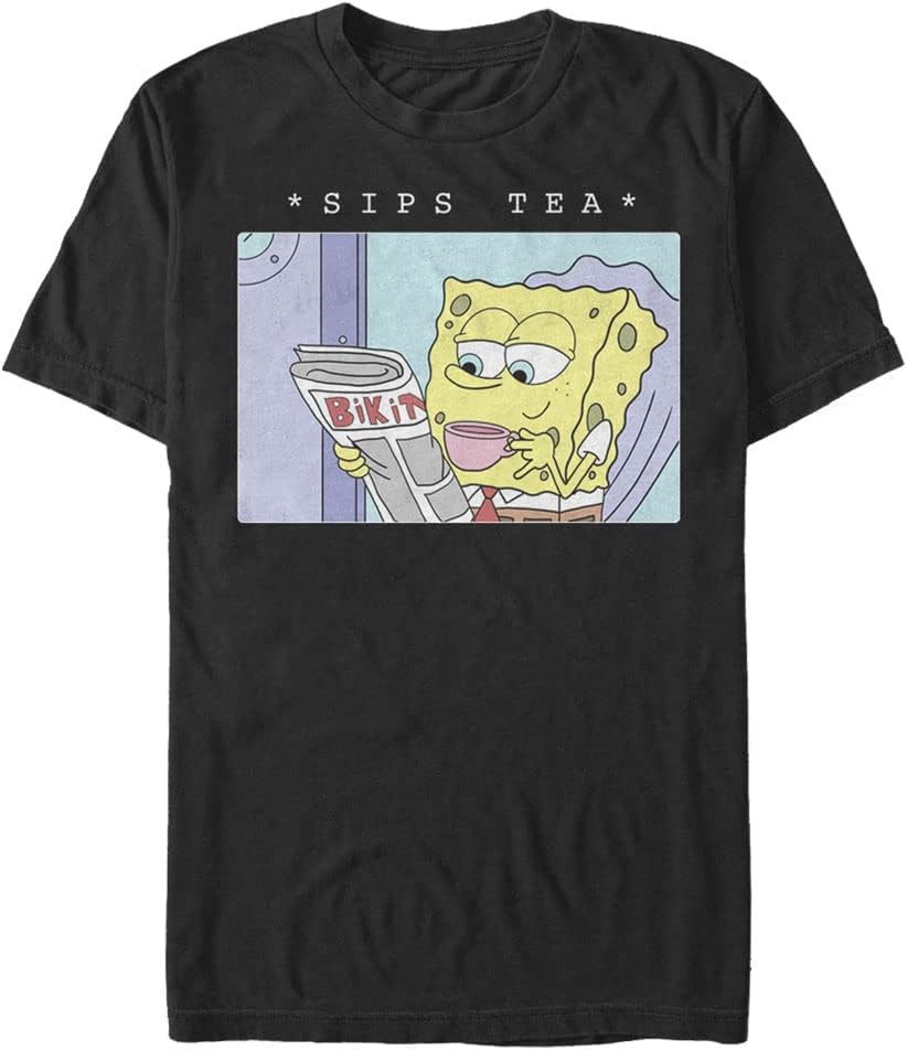 Nickelodeon Men's Big & Tall Bob Sips Truth Apparel | Premium Quality