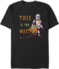 STAR WARS Mandalorian Trick The Way Men's Tops Short Sleeve Tee Shirt T-Shirt | Premium Quality