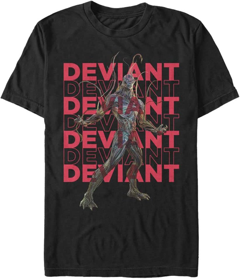 Marvel Big & Tall Eternals Deviant Repeating Men's Tops Short Sleeve Tee Shirt T-Shirt | Best Seller