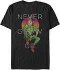 Disney Big & Tall Tinkerbell Kid 4 Lyfe Men's Tops Short Sleeve Tee Shirt T-Shirt | Best Seller
