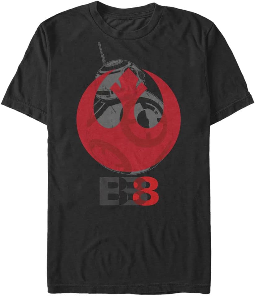 STAR WARS Last Jedi Bb8 Straight Men's Tops Short Sleeve Tee Shirt T-Shirt | Best Seller