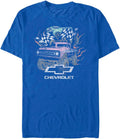 General Motors Pastel Trucks Young Men's Short Sleeve Tee Shirt T-Shirt | US Viral Style