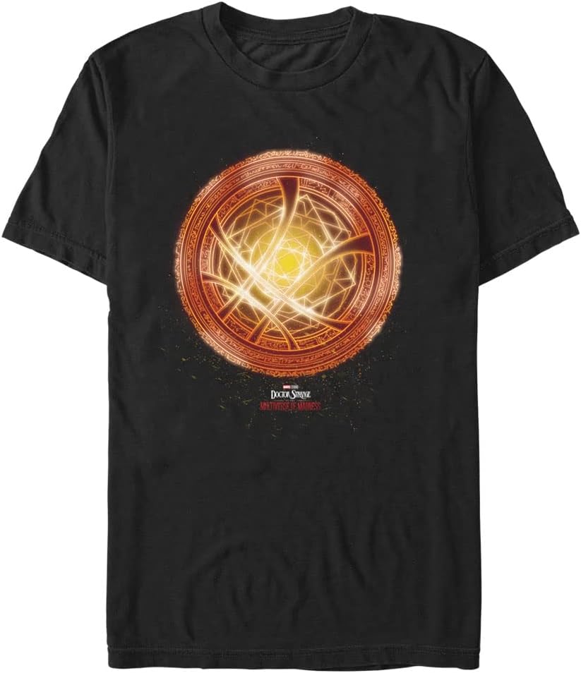 Marvel Big & Tall Doctor Multiverse of Madness Dr. Strange Rune Men's Tops Short Sleeve Tee Shirt T-Shirt | Premium Q...