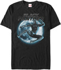 Marvel Big & Tall Classic Panther Moon Men's Tops Short Sleeve Tee Shirt T-Shirt | US Viral Style