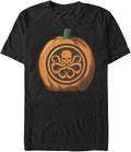 Marvel Classic Skull Pumpkin Men's Tops Short Sleeve Tee Shirt T-Shirt | Best Seller