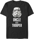 STAR WARS Big & Tall Uncle Trooper Men's Tops Short Sleeve Tee Shirt T-Shirt | Trending 2025