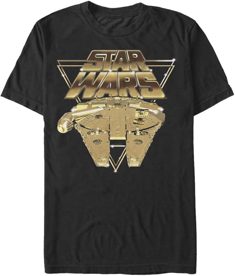 STAR WARS Last Jedi Gold Flack Men's Tops Short Sleeve Tee Shirt T-Shirt | Premium Quality
