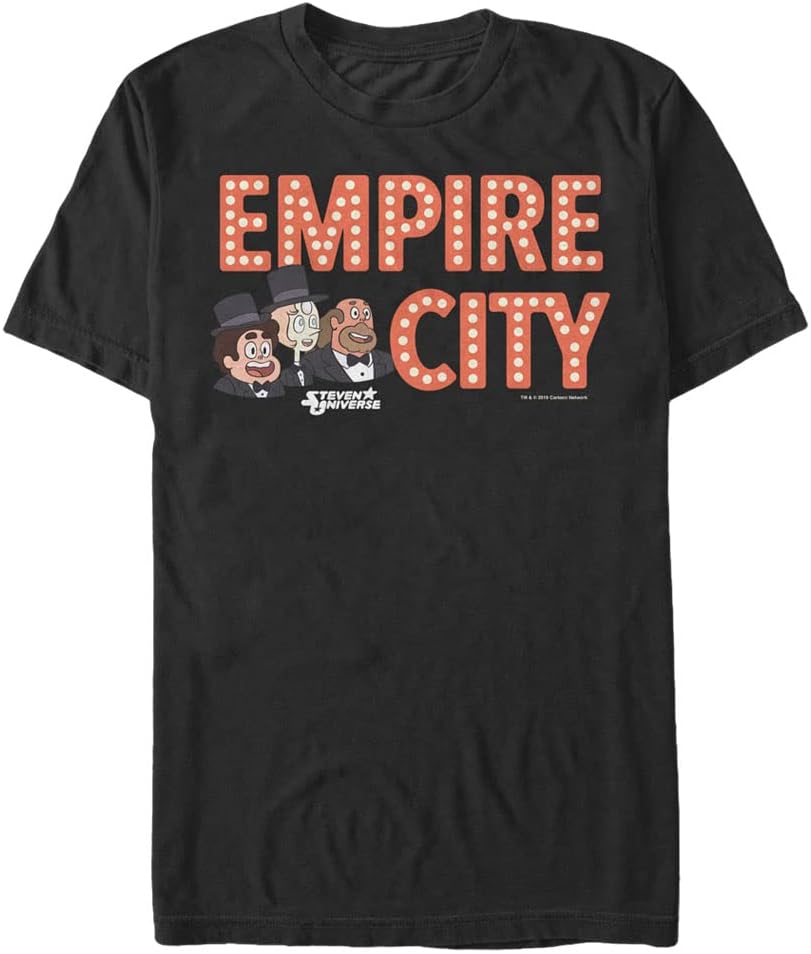 STEVEN UNIVERSE Big & Tall Empire City Men's Tops Short Sleeve Tee Shirt T-Shirt | Best Seller