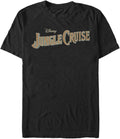 Disney Big & Tall Jungle Cruise Logo Men's Tops Short Sleeve Tee Shirt T-Shirt | Best Seller