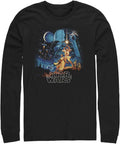STAR WARS Big & Tall Men's Two Hopes Tops Long Sleeve Tee Shirt T-Shirt | Best Seller
