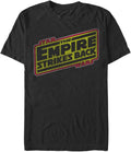 STAR WARS Big & Tall Strikes Logo Men's Tops Short Sleeve Tee Shirt T-Shirt | Premium Quality