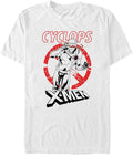 Marvel Big & Tall Classic Cyclops Red White Black Men's Tops Short Sleeve Tee Shirt T-Shirt | Trending 2025