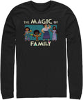 Disney Big & Tall Encanto Family Men's Tops Long Sleeve Tee Shirt T-Shirt | Aesthetic Streetwear