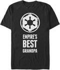 STAR WARS Big & Tall Empire's Best Grandpa Men's Tops Short Sleeve Tee Shirt T-Shirt | Aesthetic Streetwear