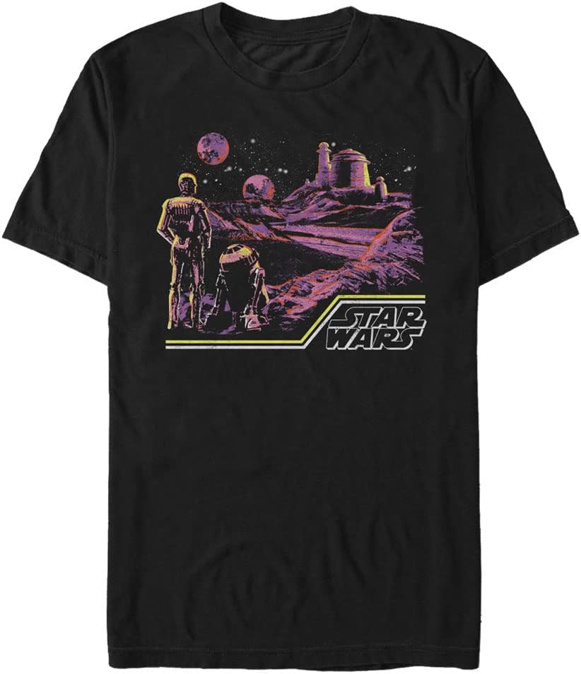 STAR WARS Jabbas Palace Logo Men's Tops Short Sleeve Tee Shirt T-Shirt | Trending 2025