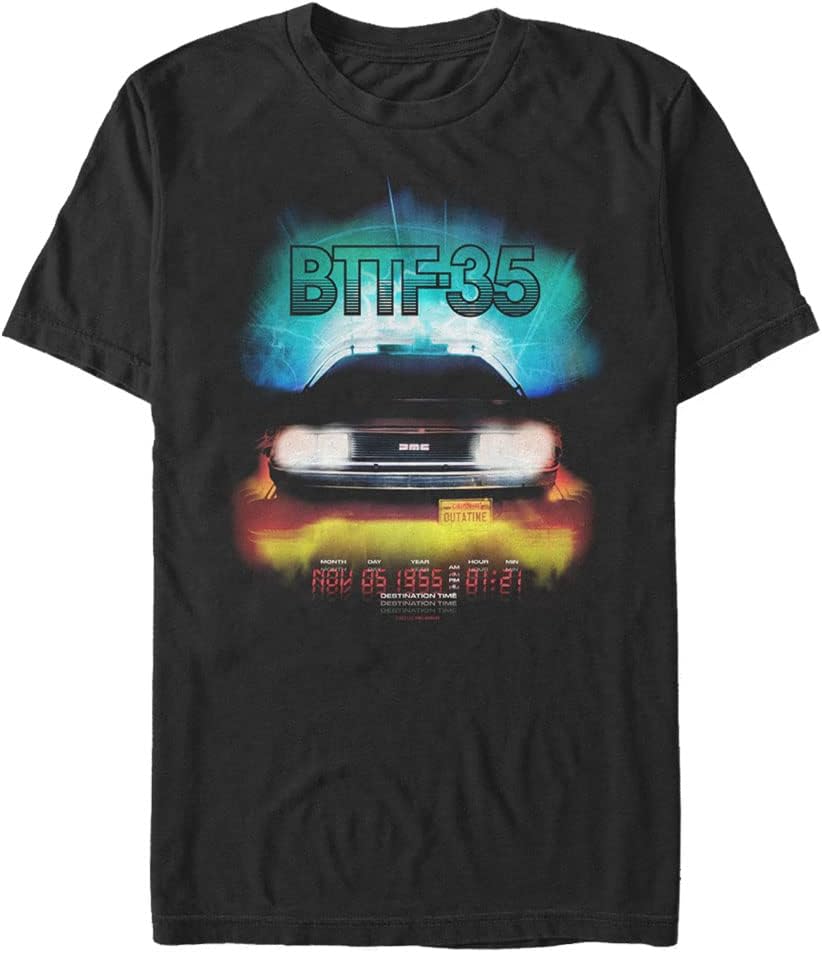 Back To The Future Men's Destination Time Apparel | US Viral Style
