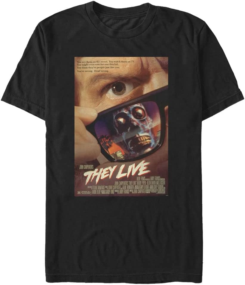 Fifth Sun Men's Big & Tall They Live Poster Apparel | Premium Quality