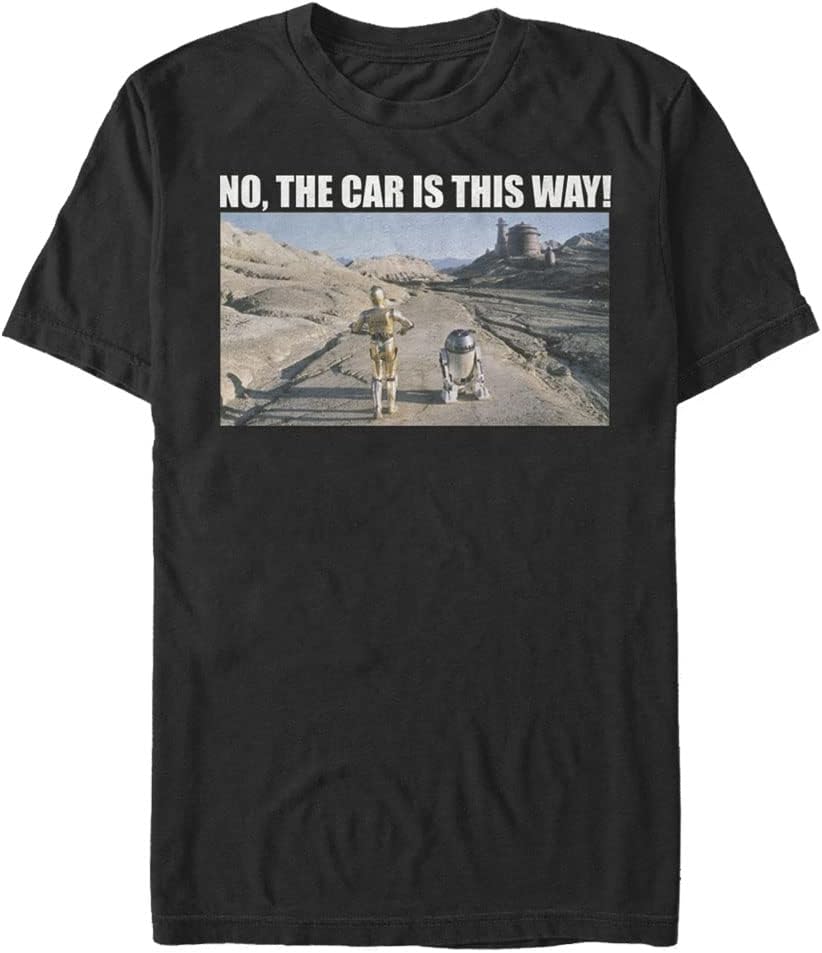 STAR WARS Car Men's Tops Short Sleeve Tee Shirt T-Shirt | Trending 2025