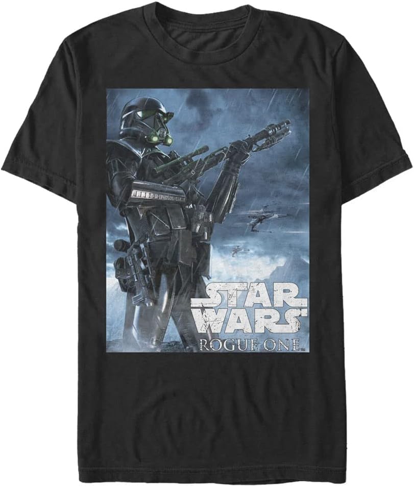 STAR WARS Rogue One Equipped Men's Tops Short Sleeve Tee Shirt T-Shirt | Premium Quality