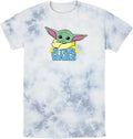 STAR WARS Mandalorian The Child Profile Logo Young Men's Short Sleeve Tee Shirt T-Shirt | US Viral Style