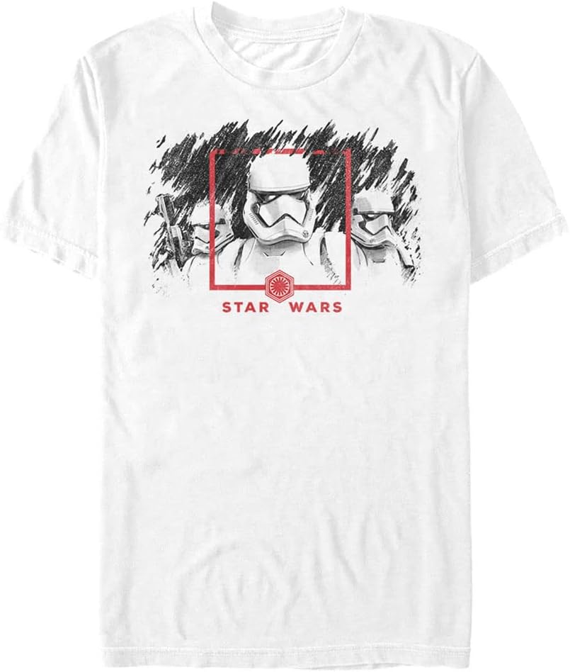 STAR WARS Big & Tall Rise of Skywalker Dawn Patrol Men's Tops Short Sleeve Tee Shirt T-Shirt | Premium Quality