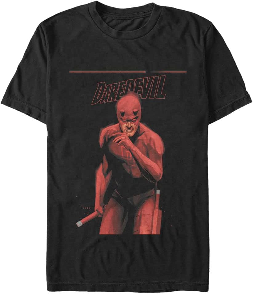 Marvel Classic Daredevil Red Nov18 Men's Tops Short Sleeve Tee Shirt T-Shirt | Best Seller