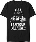 STAR WARS Darth Father Men's Tops Short Sleeve Tee Shirt T-Shirt | US Viral Style