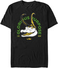 Marvel Big & Tall Gator Loki Glorious Purpose Men's Tops Short Sleeve Tee Shirt T-Shirt | Premium Quality