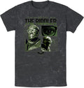 WARNER BROS Batman Riddler Panel Design Young Men's Short Sleeve Tee Shirt T-Shirt | Aesthetic Streetwear