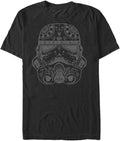STAR WARS Sugar Skull Trooper Men's Tops Short Sleeve Tee Shirt T-Shirt | US Viral Style