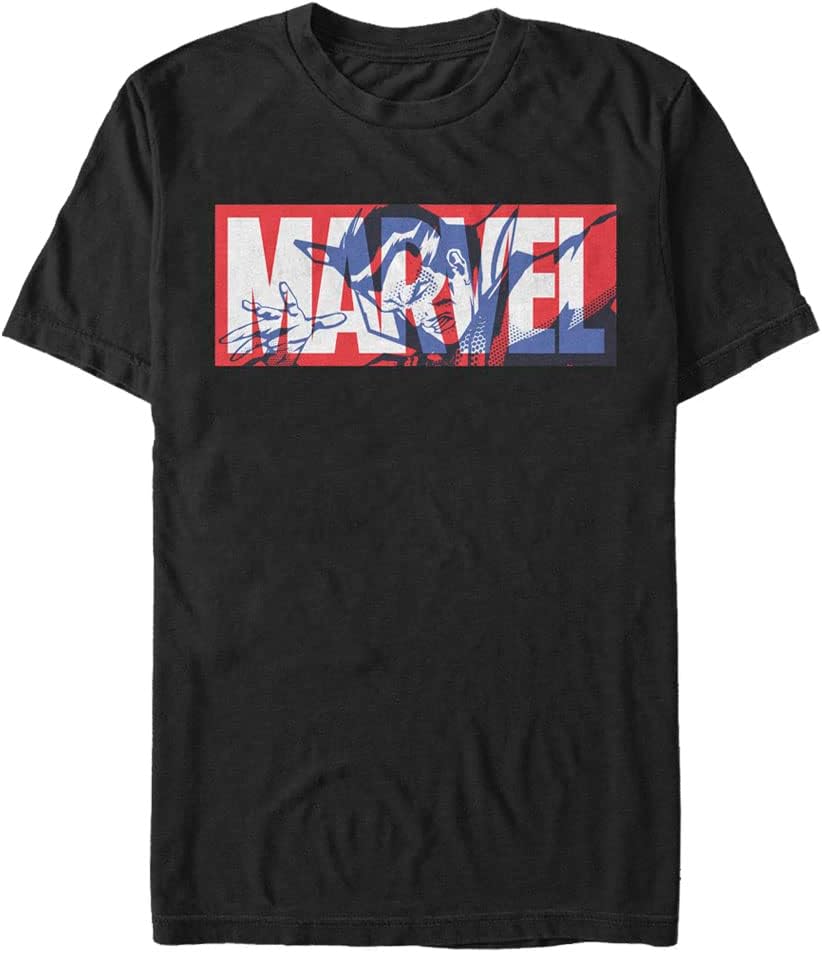 Marvel Big & Tall Classic Strange Men's Tops Short Sleeve Tee Shirt, Black, 4X-Large T-Shirt | Aesthetic Streetwear
