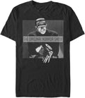 Fifth Sun Big & Tall Universal Monsters Creepy Frank Men's Tops Short Sleeve Tee Shirt T-Shirt | Aesthetic Streetwear