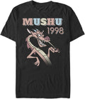 Disney Princesses 90s Mushu Men's Tops Short Sleeve Tee Shirt T-Shirt | Premium Quality