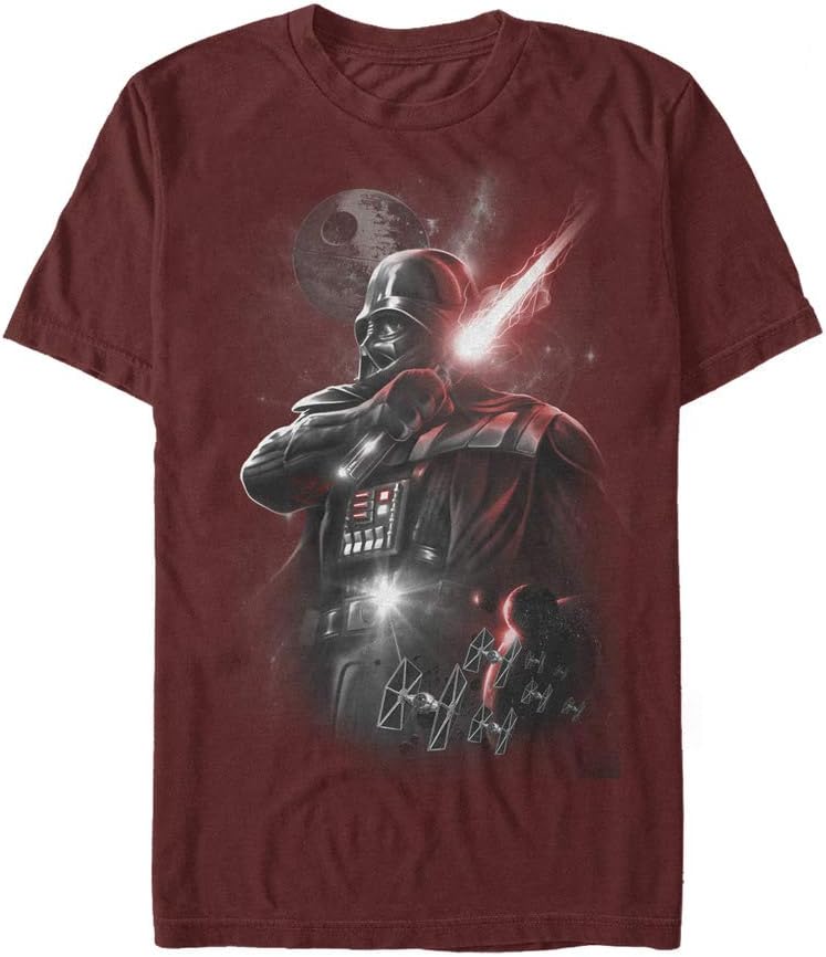 STAR WARS Men's Epic Darth Vader T-Shirt - Cardinal - X Large T-Shirt | Trending 2025