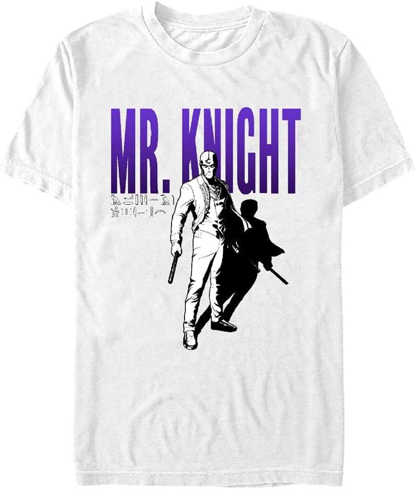 Marvel Big & Tall Moon Knight Mr Shadow Men's Tops Short Sleeve Tee Shirt T-Shirt | Best Seller