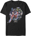 Marvel Big & Tall Classic Logo Fill Men's Tops Short Sleeve Tee Shirt T-Shirt | Trending 2025