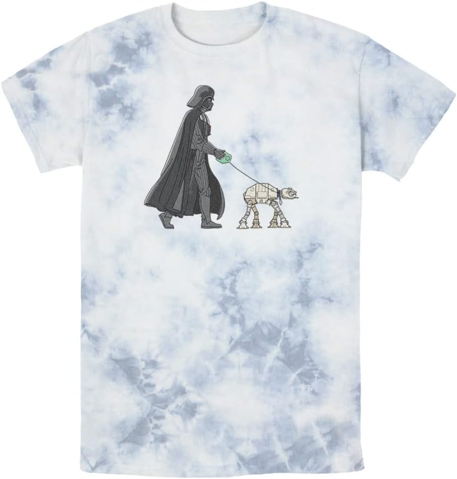 STAR WARS Vader Walker Young Men's Short Sleeve Tee Shirt T-Shirt | Best Seller