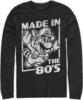 Nintendo Tall Size Made in The 80s Men's Tops Long Sleeve Tee Shirt T-Shirt | Best Seller