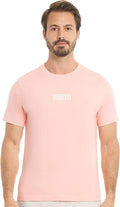 Hurley Men's Boxed Logo Graphic T-Shirt, Bleached Coral, Large T-Shirt | Premium Quality